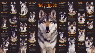 Wolf Dog Breeds and Hybrids – Facts and Care Tips
