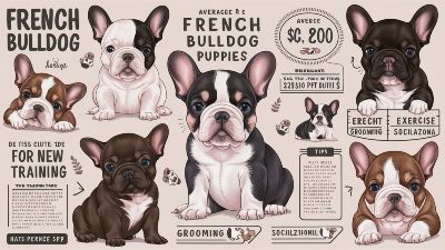 French Bulldog Puppies – Cost, Care, and Training