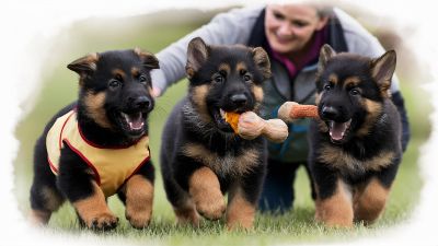 German Shepherd Puppies Training and Health Tips