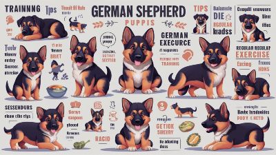 German Shepherd Puppies Training and Health Tips