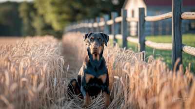 Are Doberman Dog Breeds Good Family Pets?