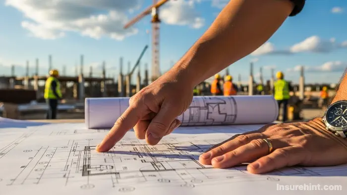 An experienced contractor's history and project details influencing the builders risk insurance cost.