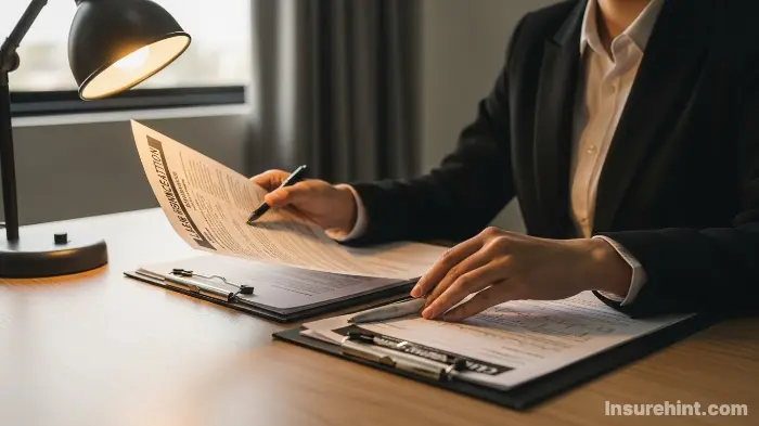 A claims adjuster investigating a life insurance suicide claim by reviewing documents and medical records to determine: Does Life Insurance Cover Suicidal Death.