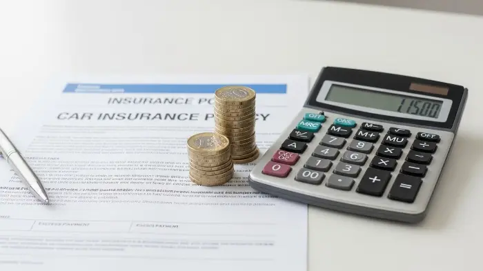 Calculating car insurance excess and deductible payments