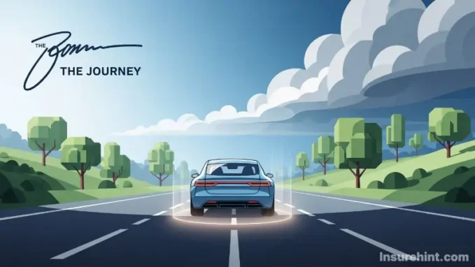 A car representing a high-risk driver protected by The General Auto Insurance.